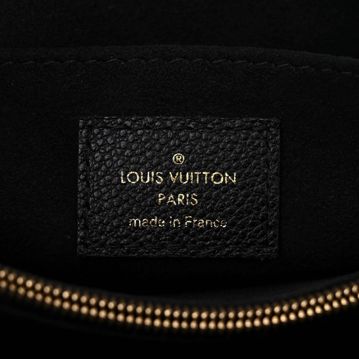 Louis Vuitton Empreinte Monogram Giant Madeleine MM Black 6 of 12