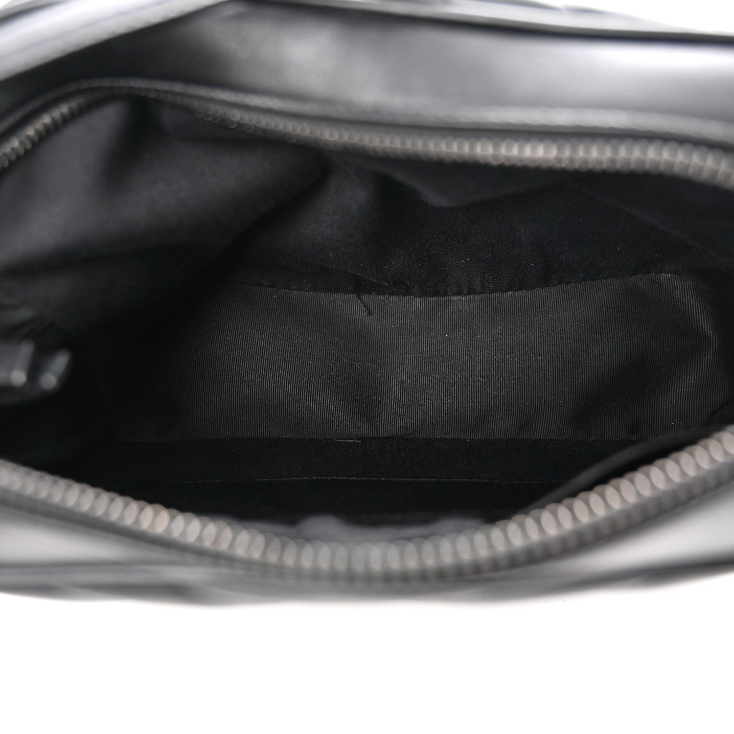 Saint Laurent Calfskin Matelasse Monogram Monochrome Lou Camera Bag Black 5 of 11