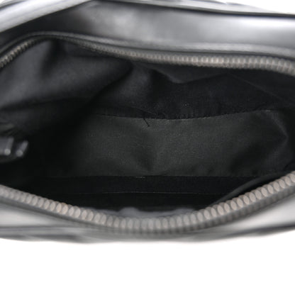 Saint Laurent Calfskin Matelasse Monogram Monochrome Lou Camera Bag Black 5 of 11