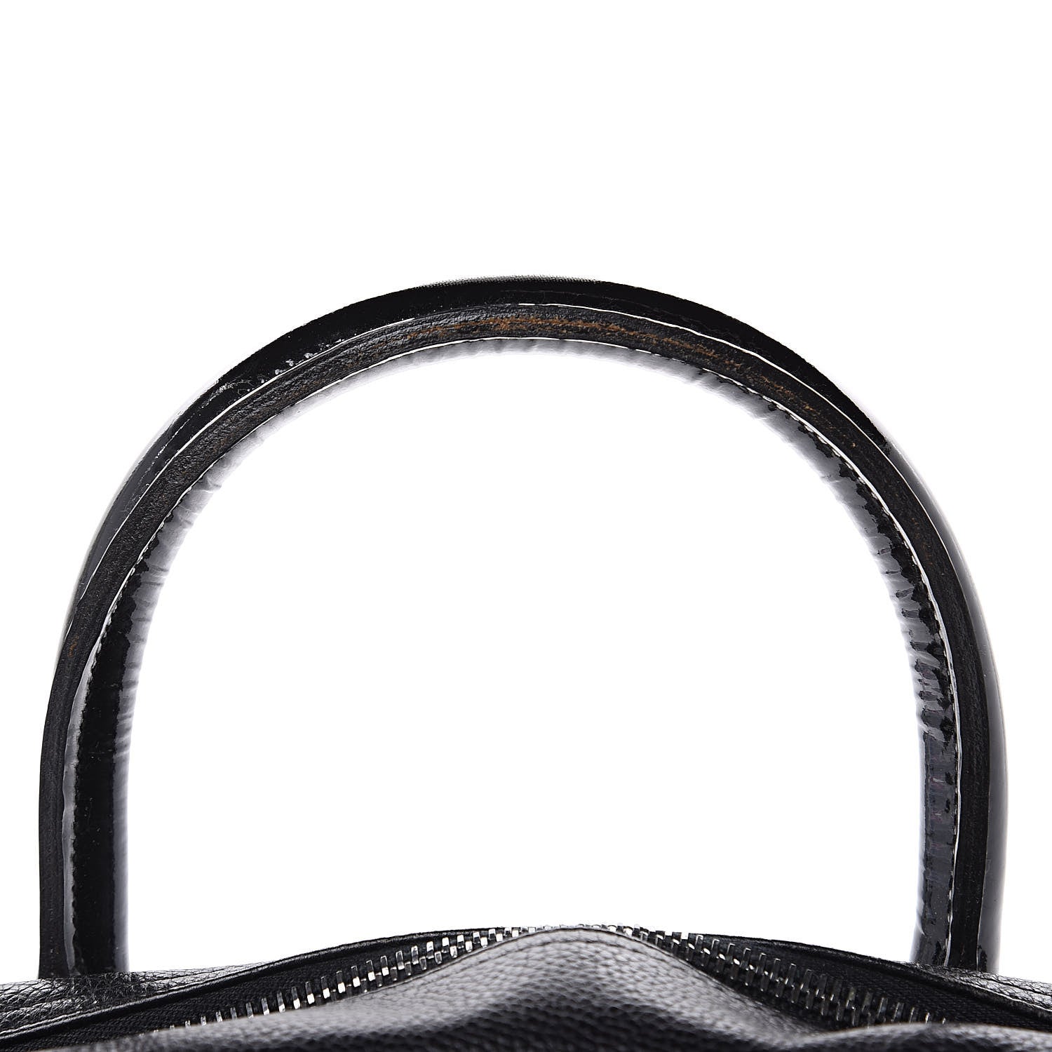 Chanel Caviar Patent Quilted Large Bowler Black 14 of 15