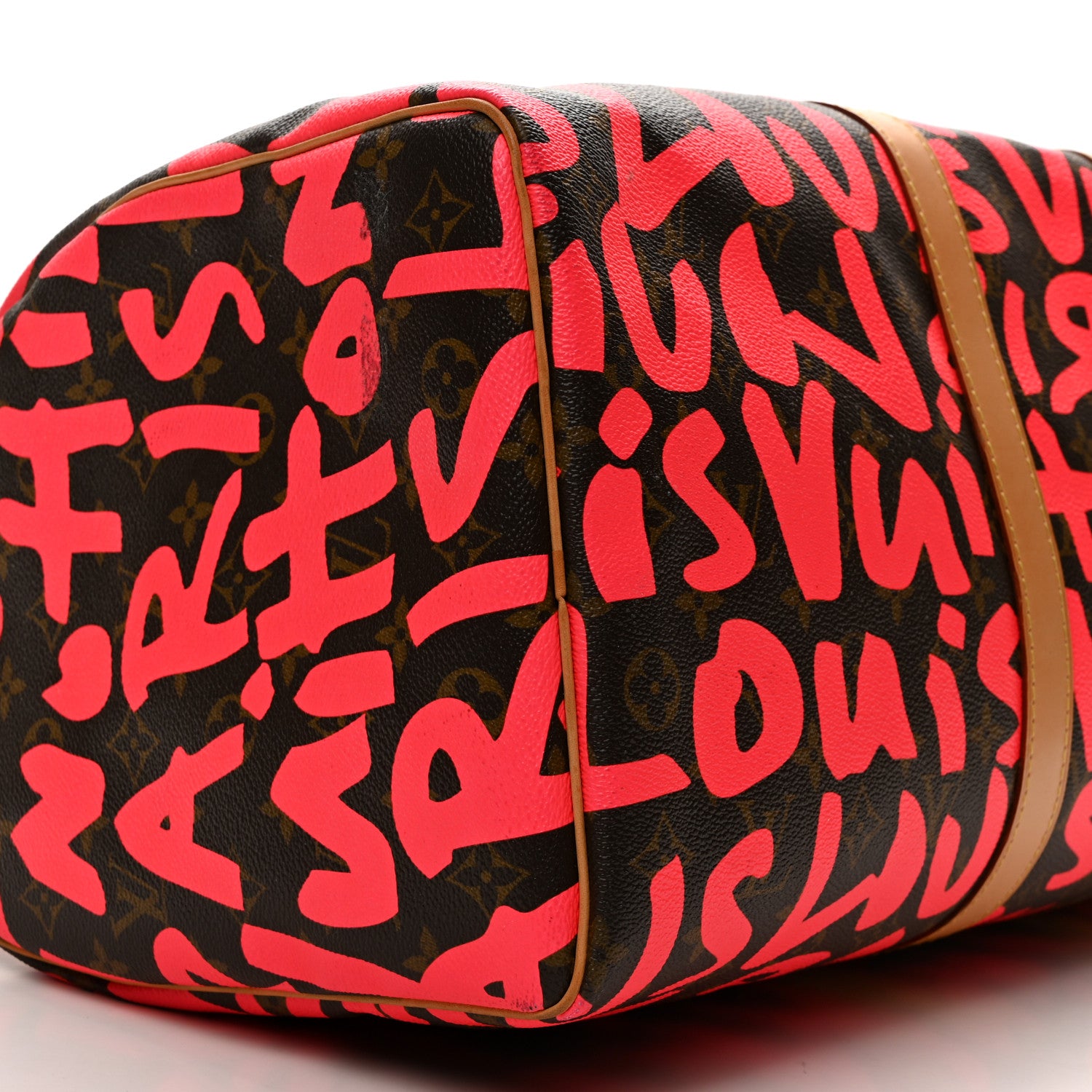Louis Vuitton Monogram Graffiti Keepall 50 Fuchsia 8 of 10