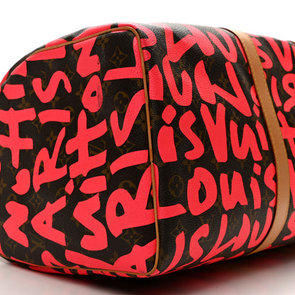 Louis Vuitton Monogram Graffiti Keepall 50 Fuchsia 8 of 10