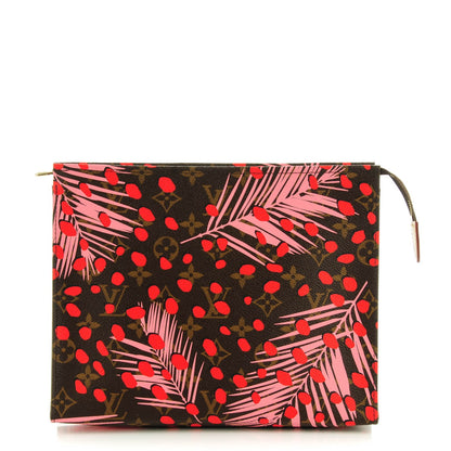 Louis Vuitton Monogram Jungle Dots Toiletry Pouch 26 Sugar Pink Poppy 1 of 7