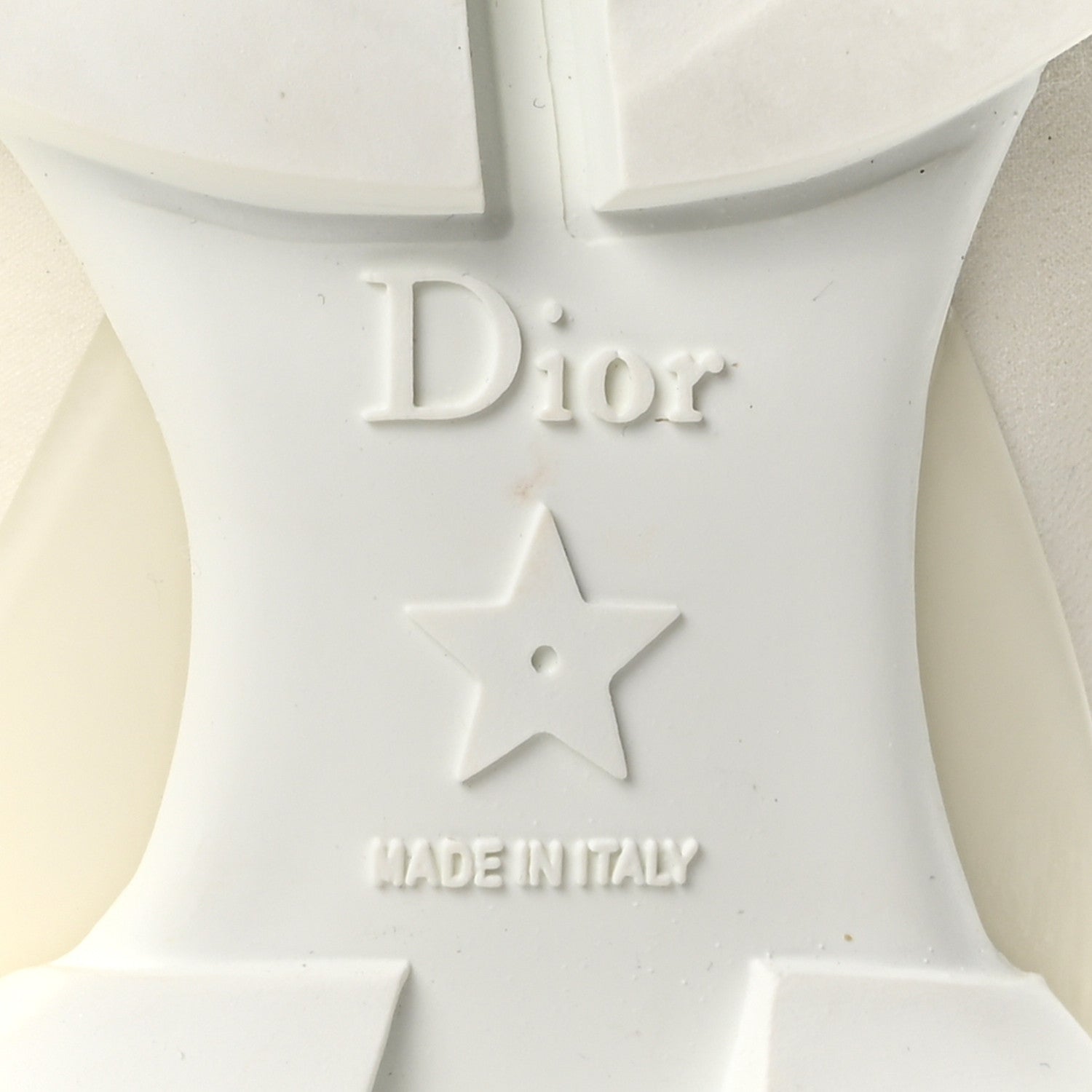 Christian Dior Technical Fabric Rubber Womens D-Connect Sneakers 37 White 7 of 10
