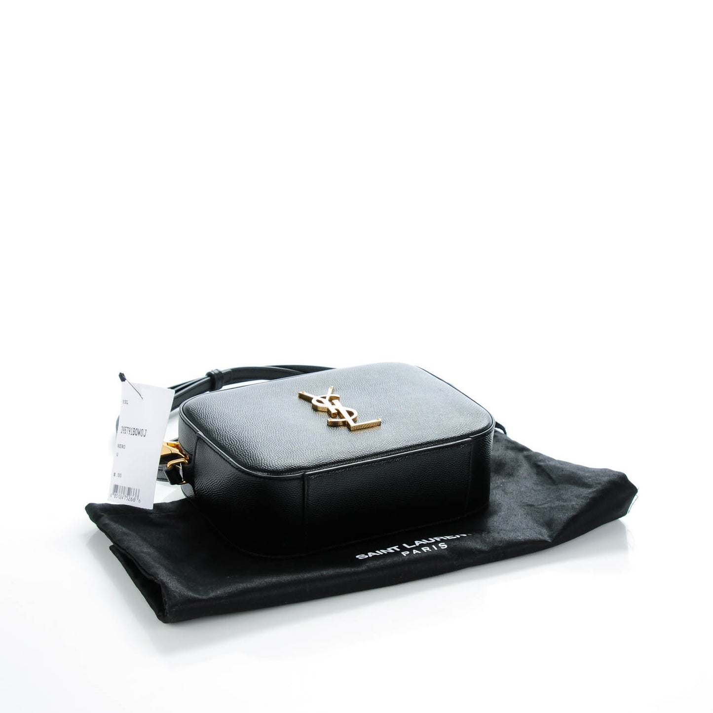 Grain De Poudre Small Classic Monogram Camera Bag Black