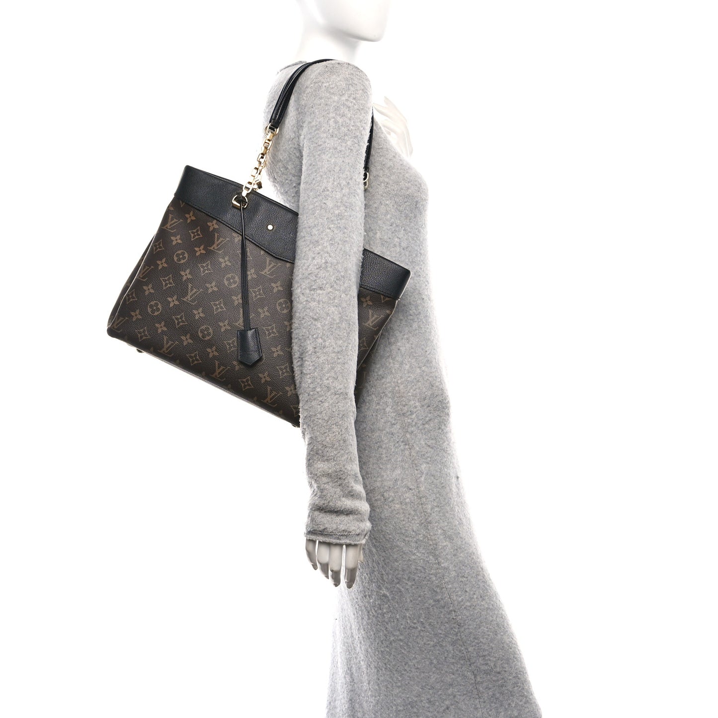 Monogram Pallas Shopper Black