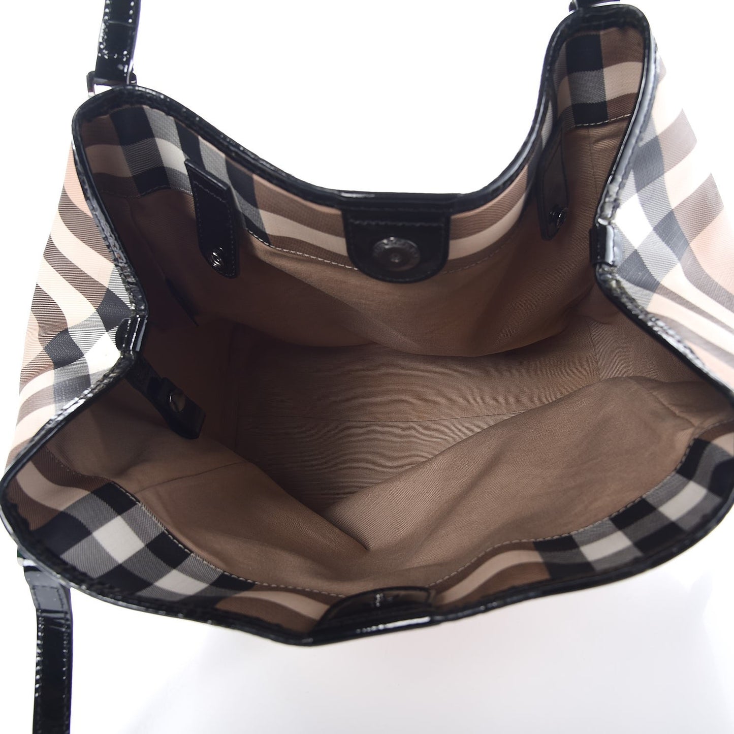 Nova Check Small Canterbury Tote Black