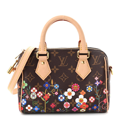 Louis Vuitton LV X TM Monogram Flowers Speedy Bandouliere 20 1 of 9