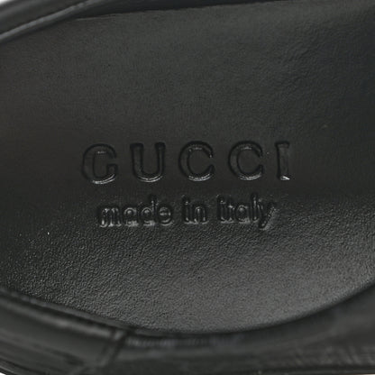 Gucci GG Supreme Monogram Mens Sneakers 8 Black 7 of 8