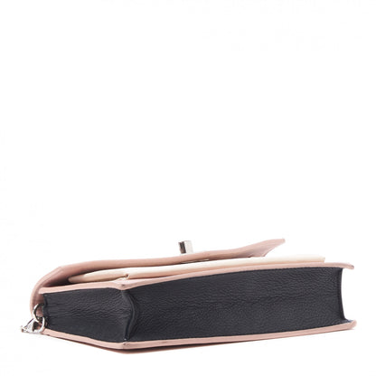Louis Vuitton Calfskin My Lockme Chain Pochette Rose Ballet White 3 of 11