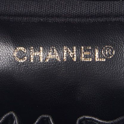 Chanel Caviar Vanity Cosmetic Case Black 7 of 8