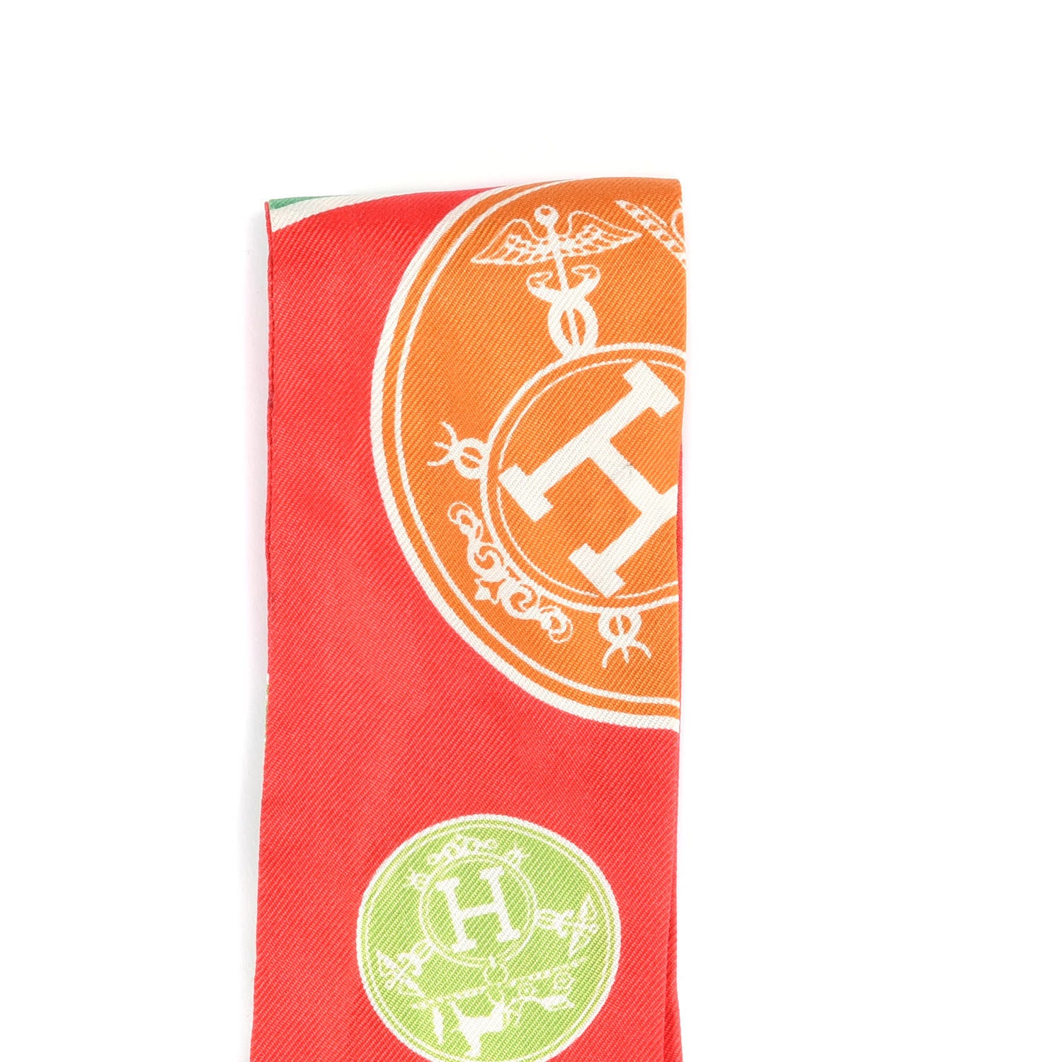 Hermes Silk Confettis D'Ex Libris Twilly 3 of 4