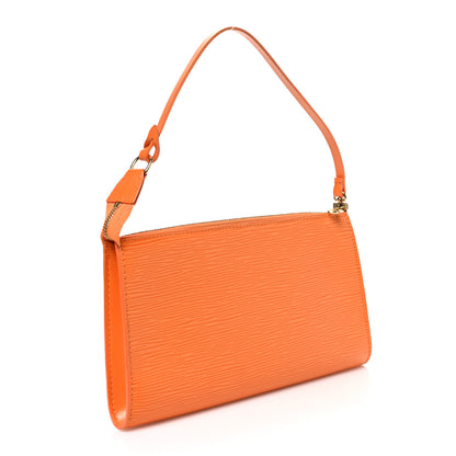 Louis Vuitton Epi Pochette Accessories 24 Mandarin 3 of 10