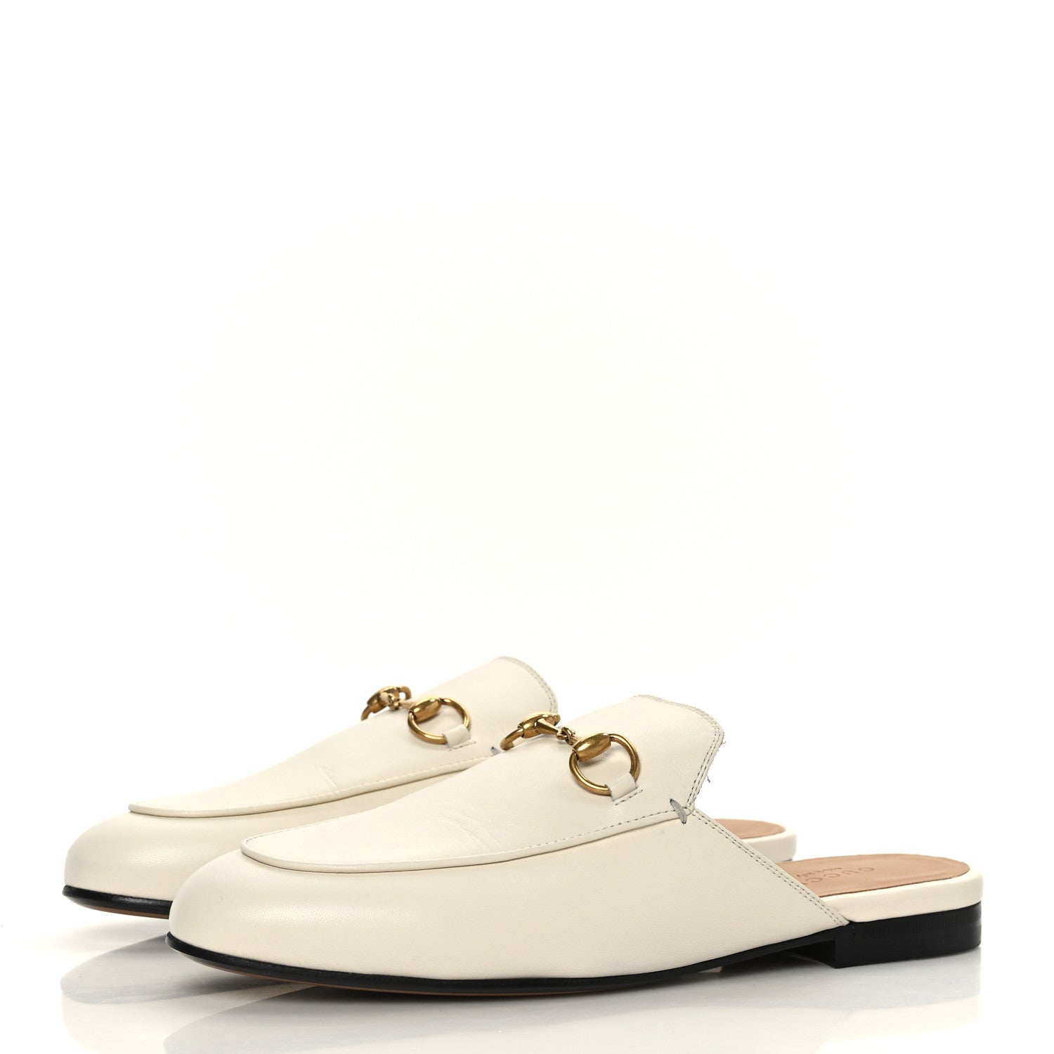 Gucci Malaga Kid Womens Princetown Slippers 37 Mystic White 3 of 8