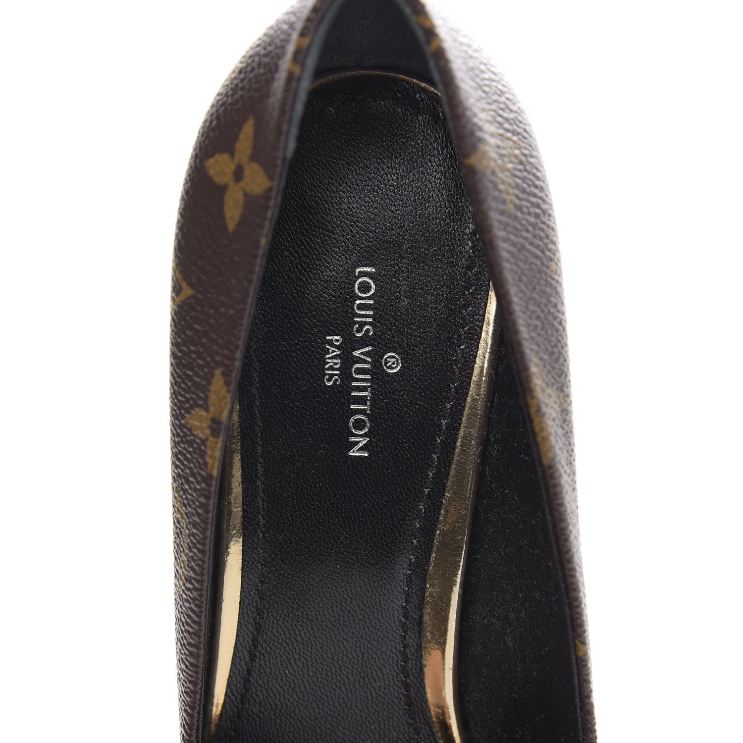 Louis Vuitton Monogram Madeleine Pumps 37 7 of 8