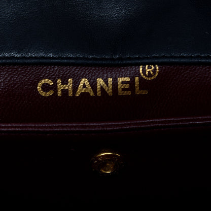 Chanel Lambskin Quilted Medium Single Flap Black 8 of 24