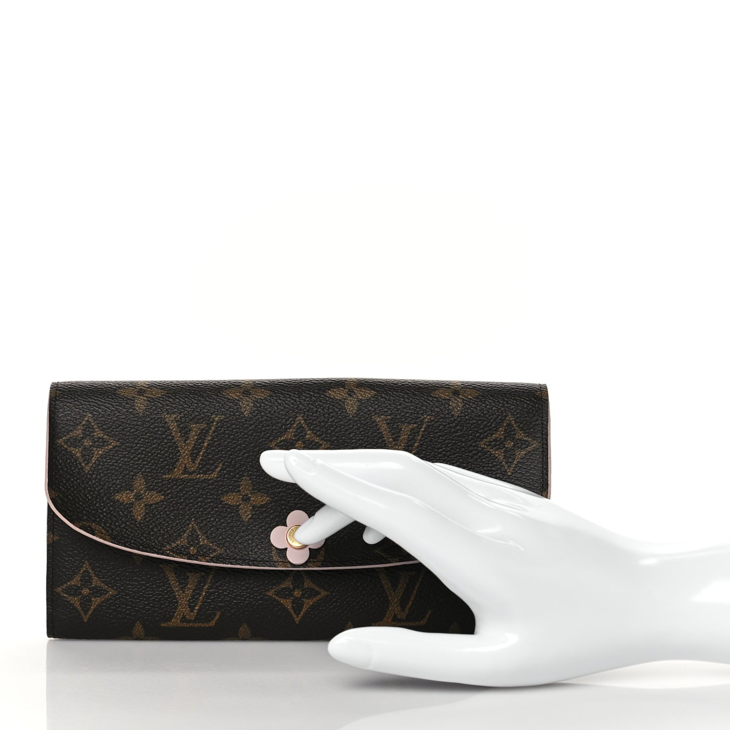 Monogram Bloom Flower Emilie Wallet
