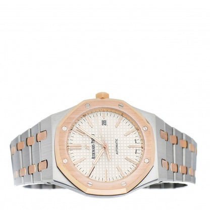 Audemars Piguet Stainless Steel 18K Rose Gold 41mm Royal Oak Automatic Watch 15400SR.OO.1220SR.01 2 of 4
