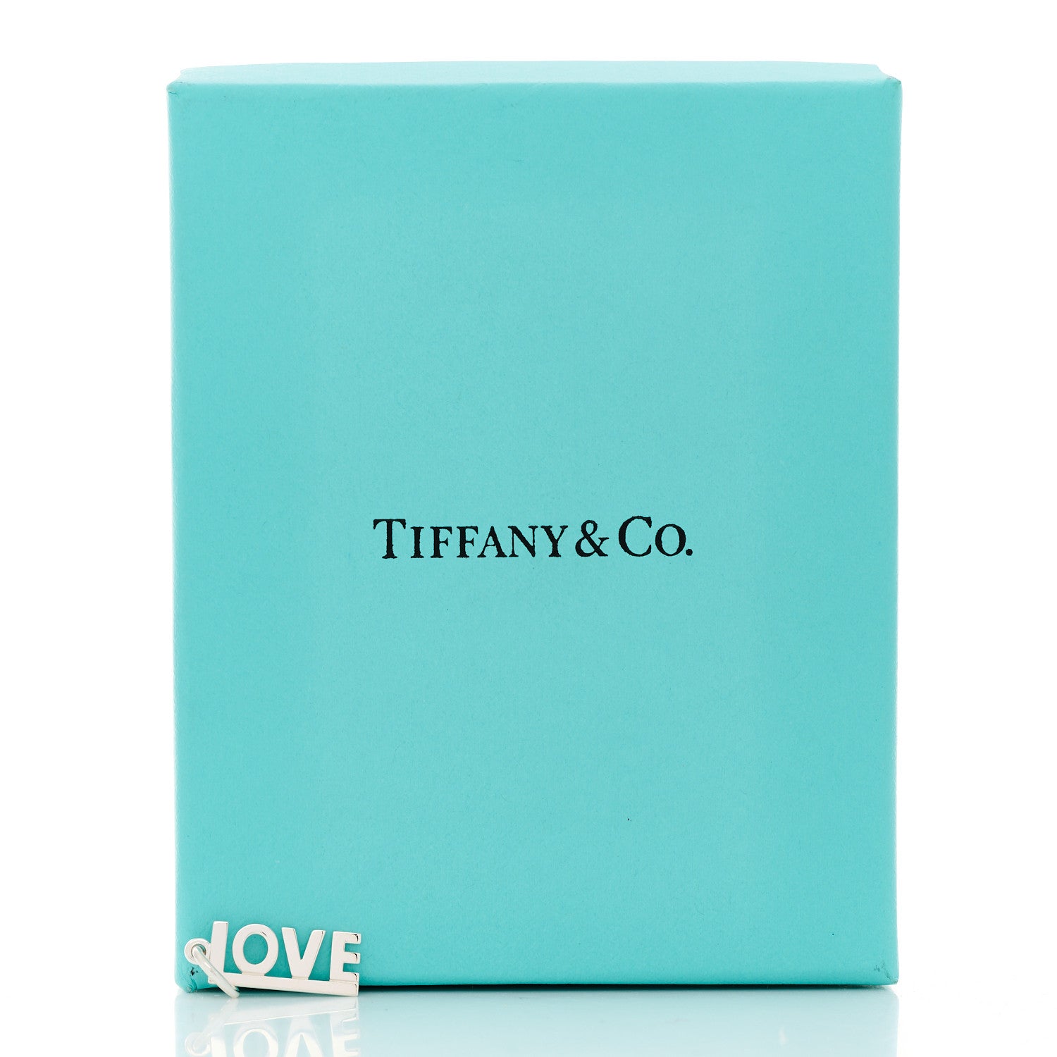 Tiffany Sterling Silver LOVE Charm 5 of 5