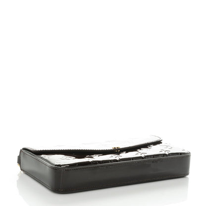 Louis Vuitton Vernis Pochette Felicie Chain Wallet Amarante 4 of 7