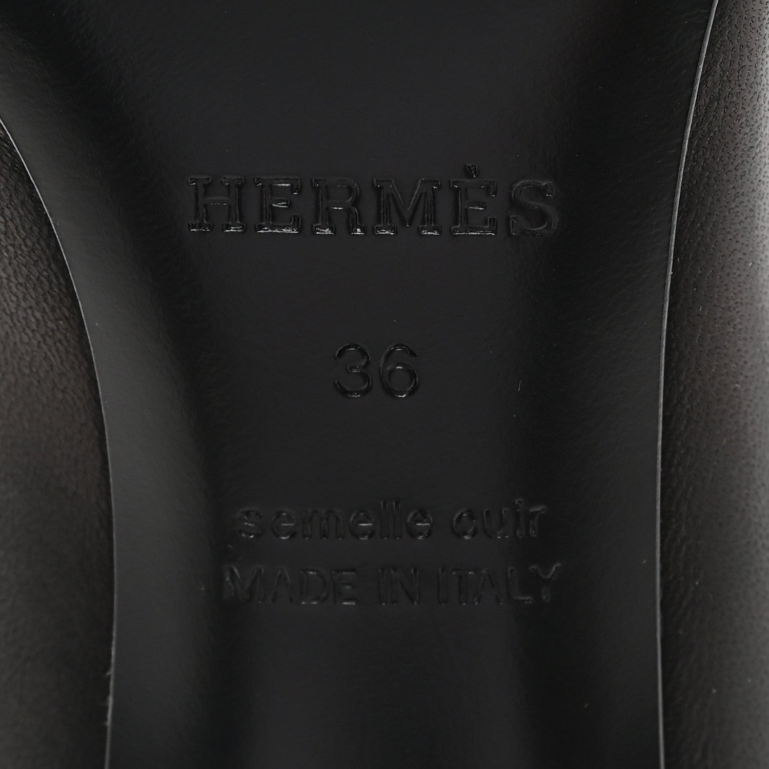 Hermes Nappa Majeste 60 Pumps 36 Black 7 of 10