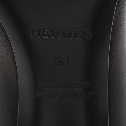 Hermes Nappa Majeste 60 Pumps 36 Black 7 of 10