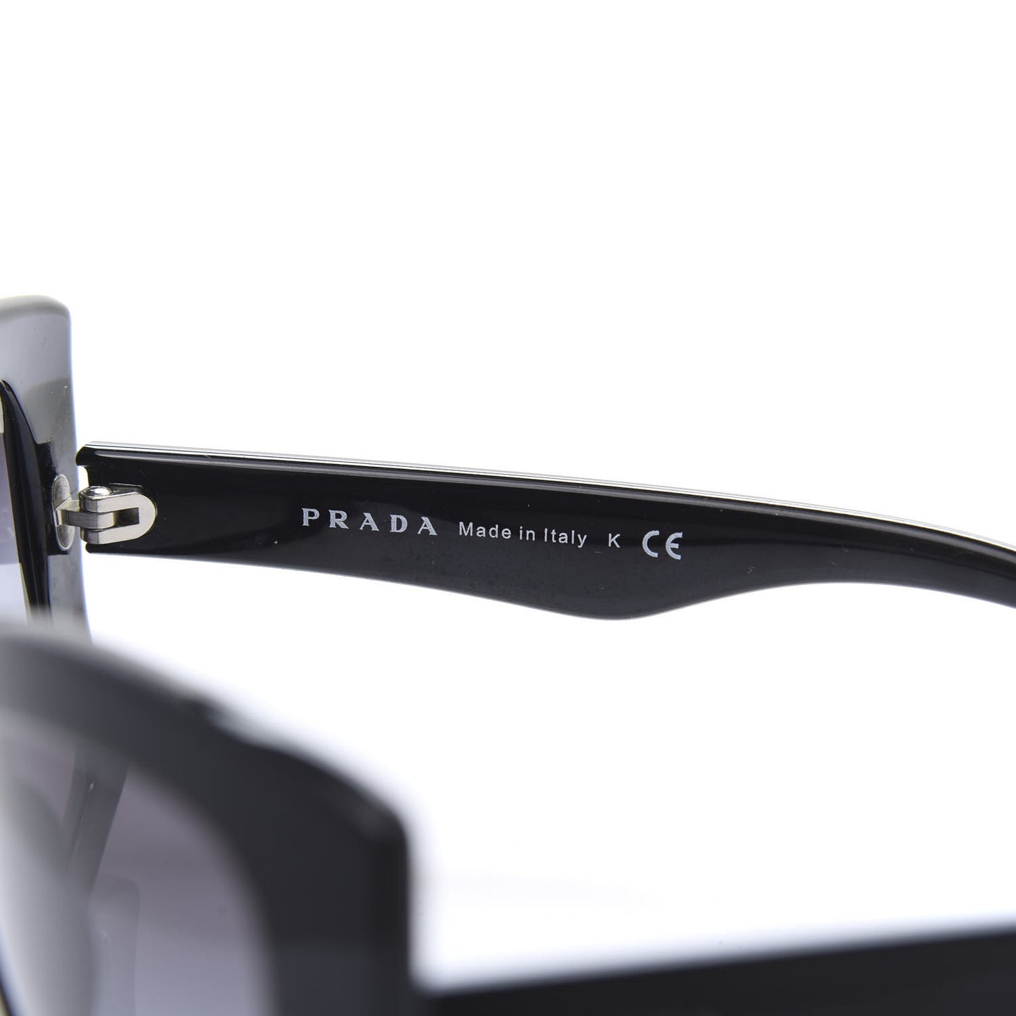 Acetate Cat Eye SPR 19M Sunglasses Black