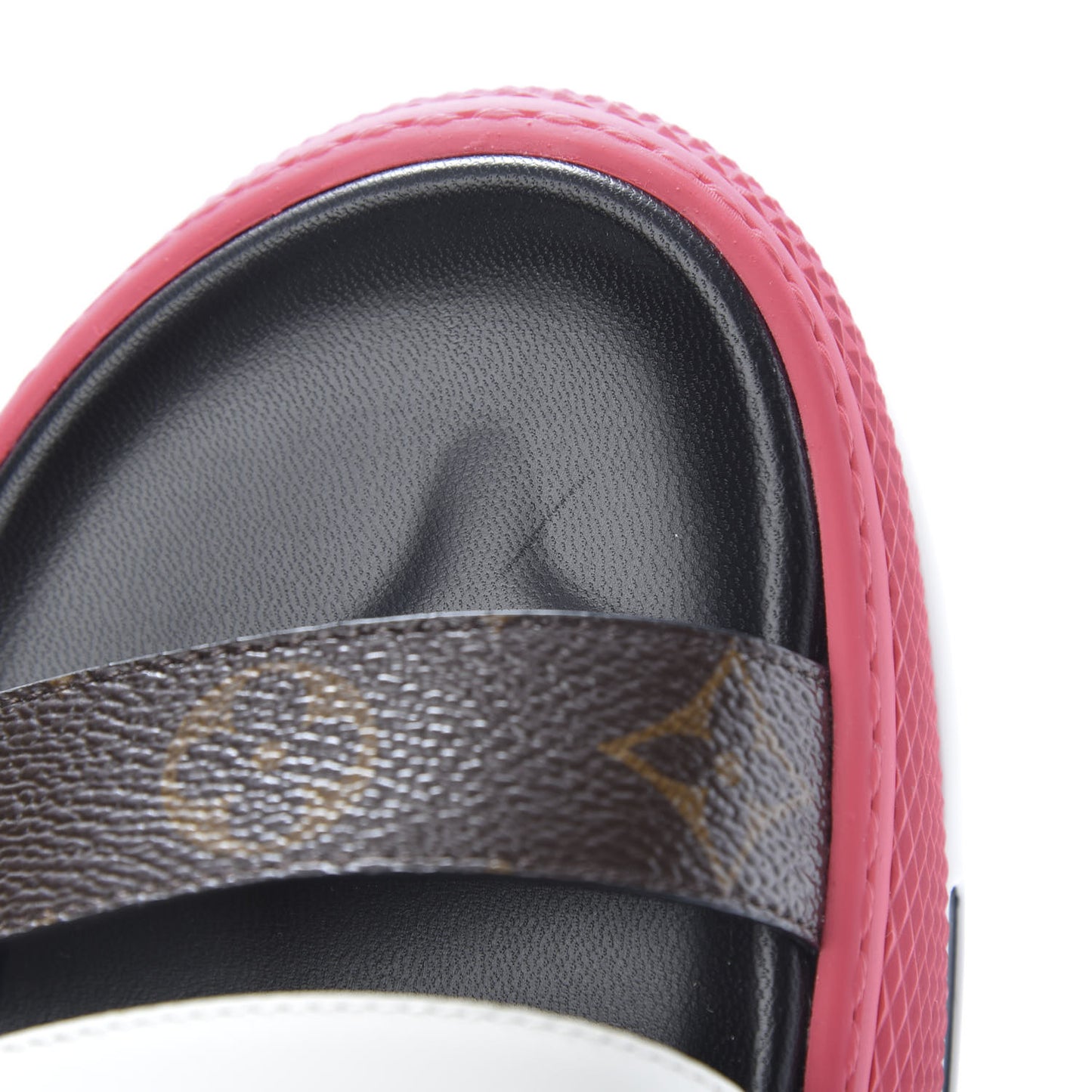 Patent Monogram LV Archlight Sandal 40 White