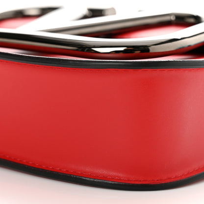 Valentino Garavani Smooth Calfskin Small Supervee Crossbody Bag Rouge Pur 9 of 10