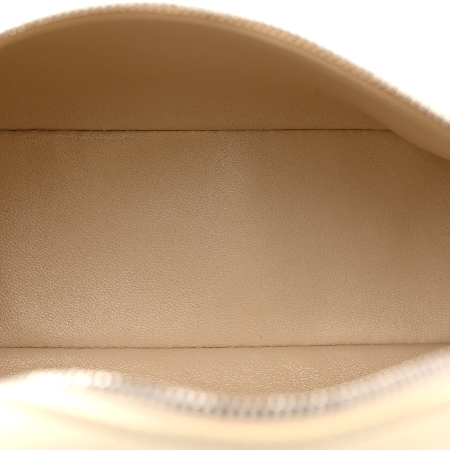 Loro Piana Grained Calfskin L19 Extra Pocket Pouch Whisper White 5 of 11