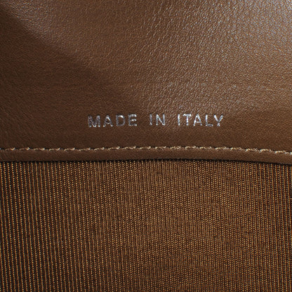 Chanel Patent Quilted Large Zip Around Wallet Taupe 9 of 9