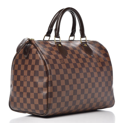 Louis Vuitton Damier Ebene Speedy 30 3 of 13