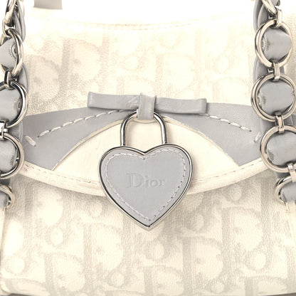 Christian Dior Monogram Romantique Trotter Bag Grey 7 of 20