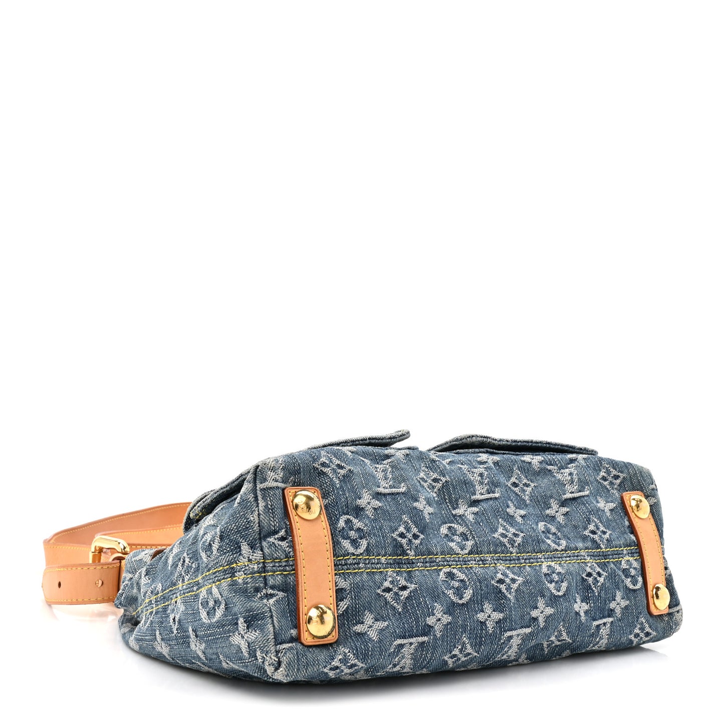 Monogram Denim Baggy PM Blue