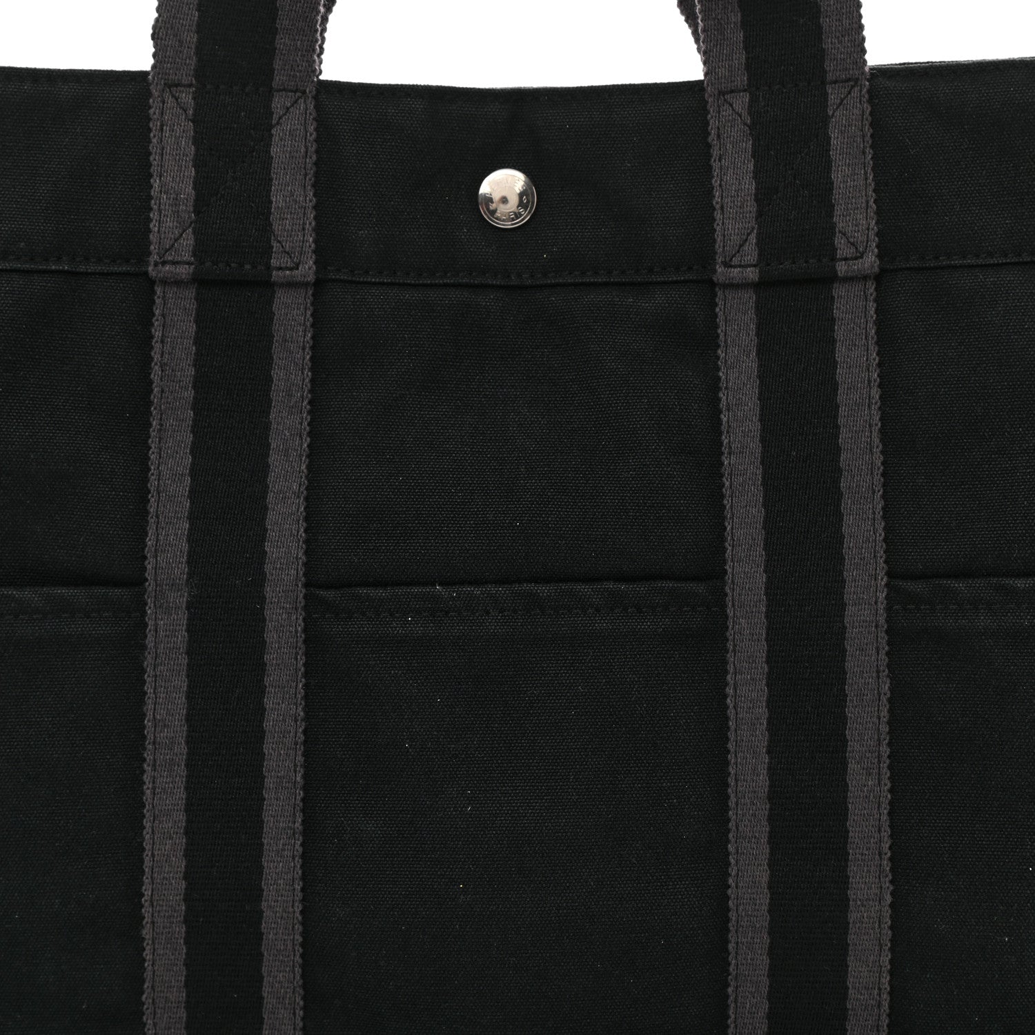 Hermes Canvas Fourre Tout MM Black 8 of 14