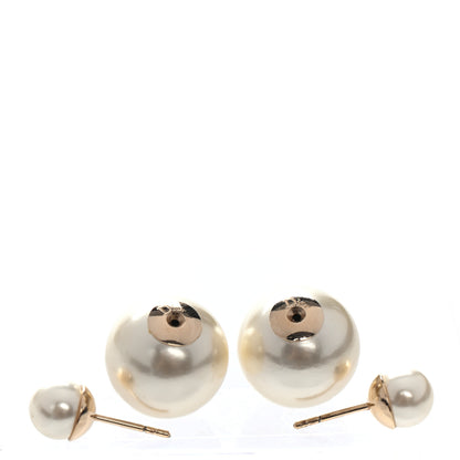 Christian Dior Pearl Mise En Dior Tribal Earrings 3 of 3