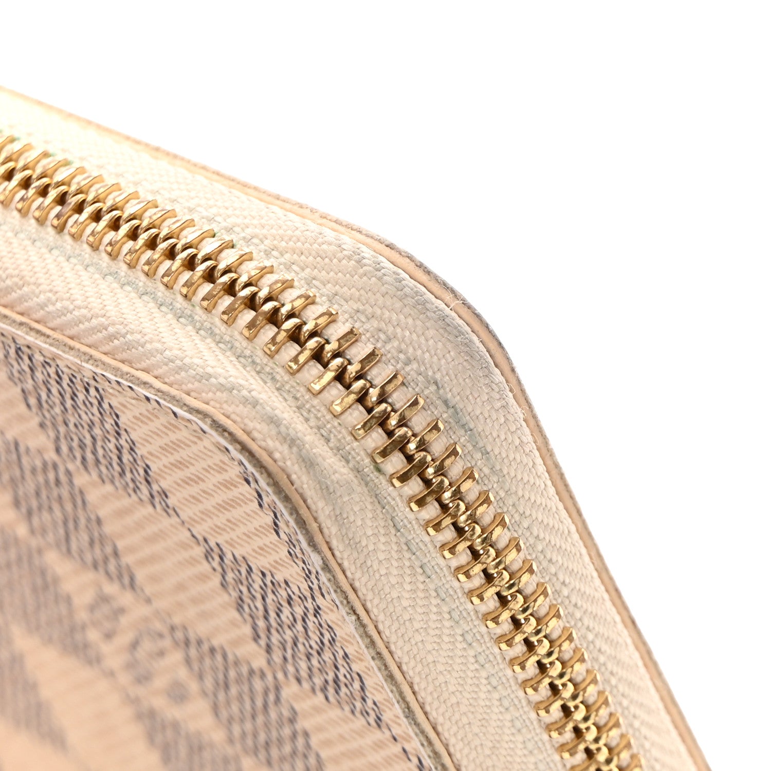 Louis Vuitton Damier Azur Clemence Wallet Rose Ballerine 11 of 11
