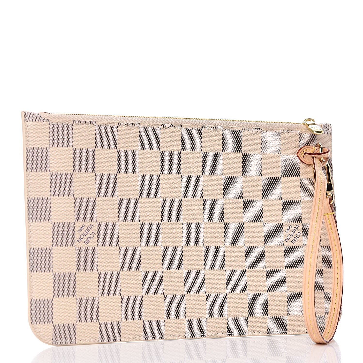 Louis Vuitton Damier Azur Neverfull MM GM Pochette 3 of 8