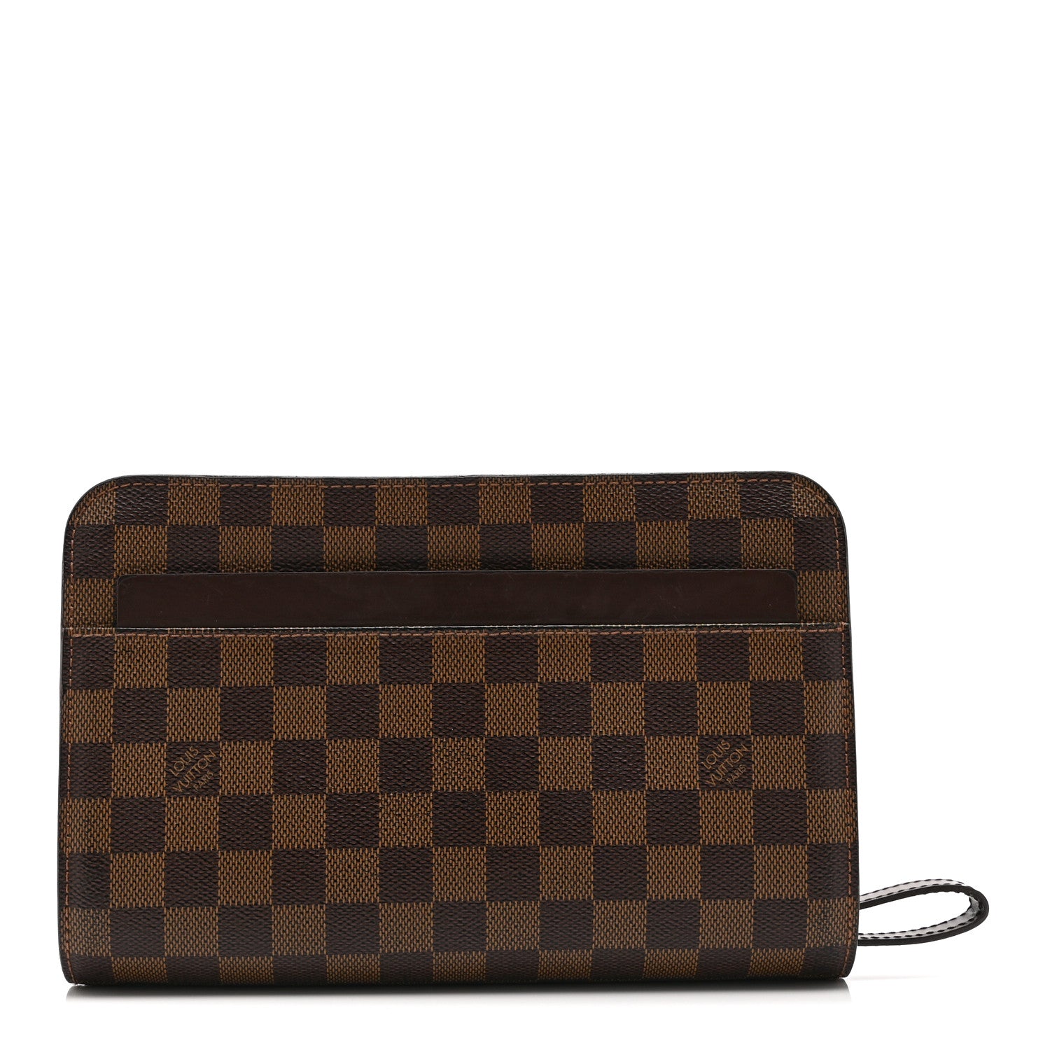 Louis Vuitton Damier Ebene Pochette Saint Louis Clutch 1 of 10