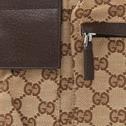 Gucci Monogram Web Belt Bag Dark Brown 8 of 11