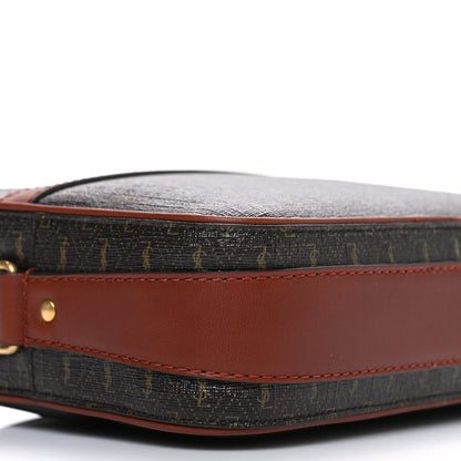 Saint Laurent Canvas Smooth Calfskin Le Monogramme Camera Bag Chestnut 9 of 10