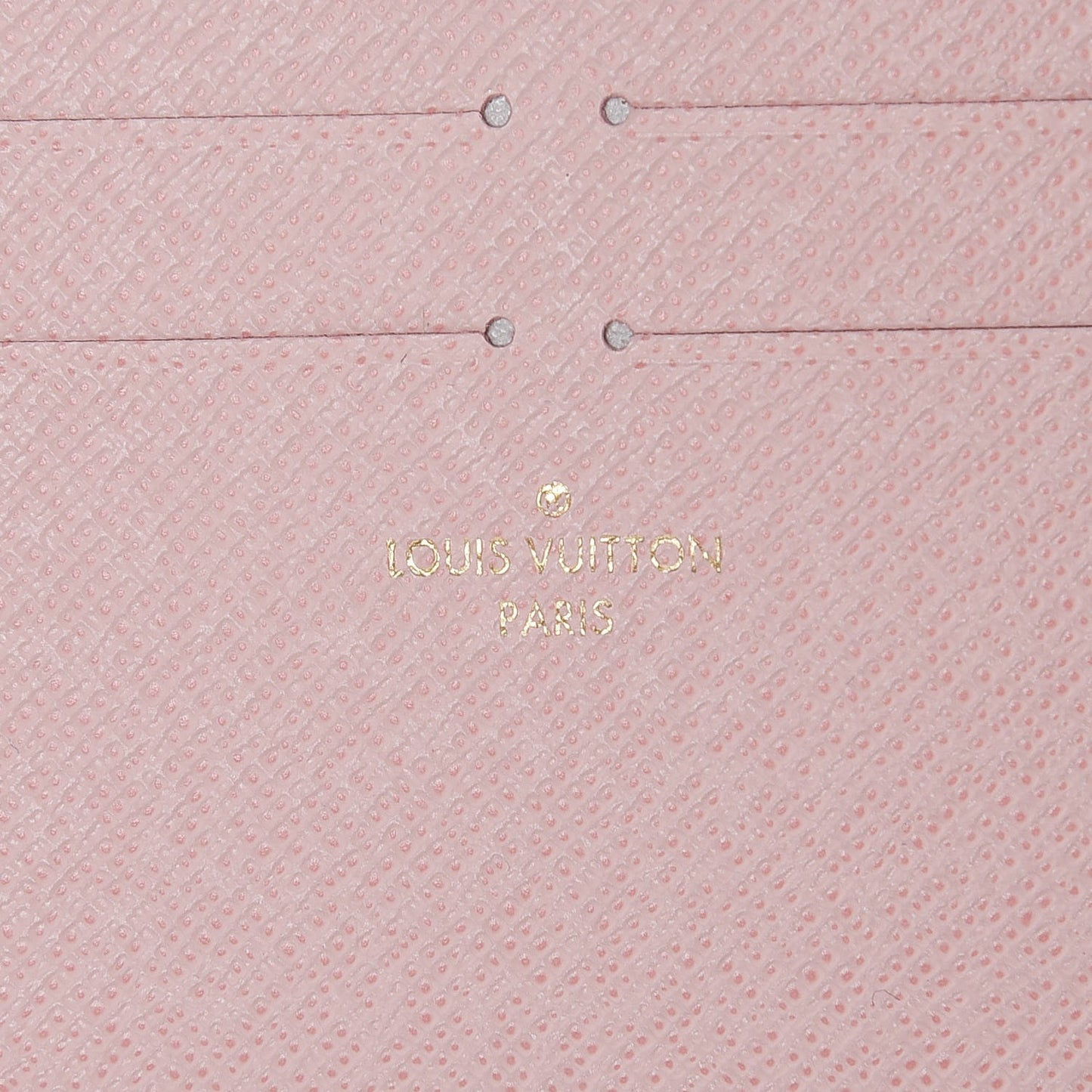 Calfskin Felicie Card Holder Insert Rose Ballerine