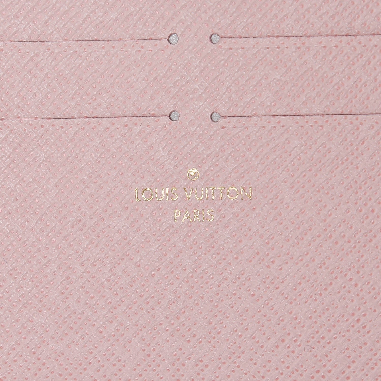 Louis Vuitton Calfskin Felicie Card Holder Insert Rose Ballerine 6 of 6