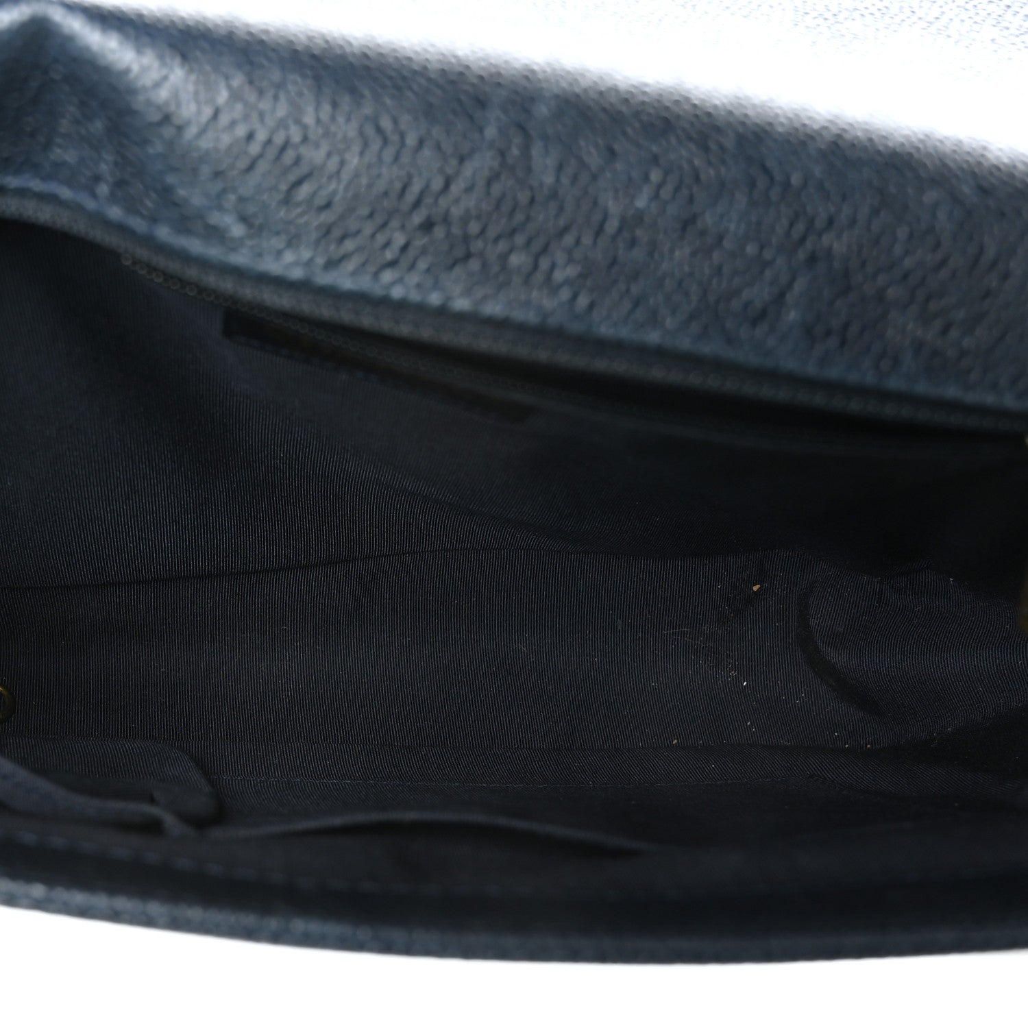Chanel Caviar Quilted Large Boy Flap Blue 5 of 9