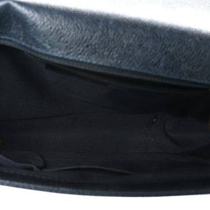 Chanel Caviar Quilted Large Boy Flap Blue 5 of 9