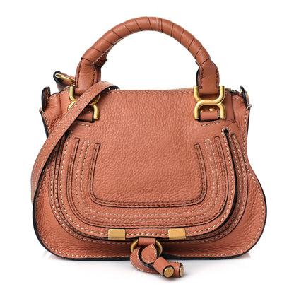 Chloe Calfskin Mini Marcie Satchel Muted Brown 1 of 11