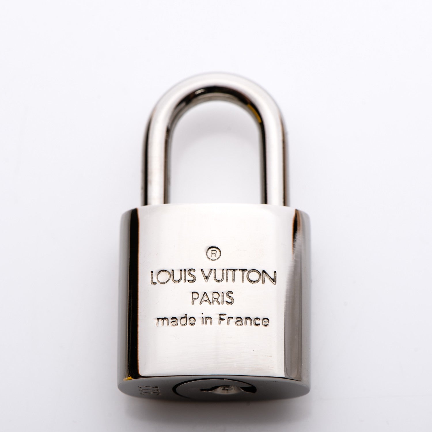 Louis Vuitton Polished Silver Lock and Key Set 5 of 5