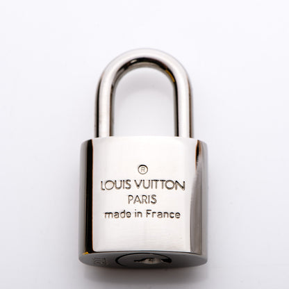 Louis Vuitton Polished Silver Lock and Key Set 5 of 5