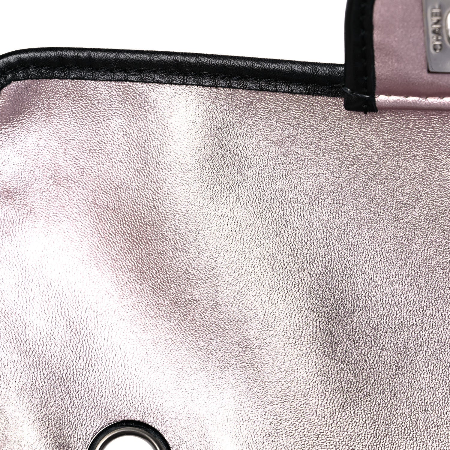 Chanel PVC Star Medium Single Flap Pink Black 12 of 15