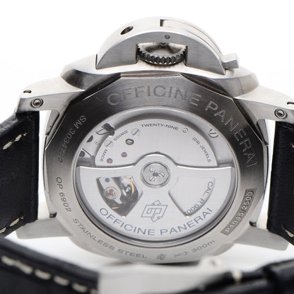 Panerai Stainless Steel Alligator 44mm 1950 3 Days GMT Power Reserve Automatic Watch Black PAM00321 5 of 8